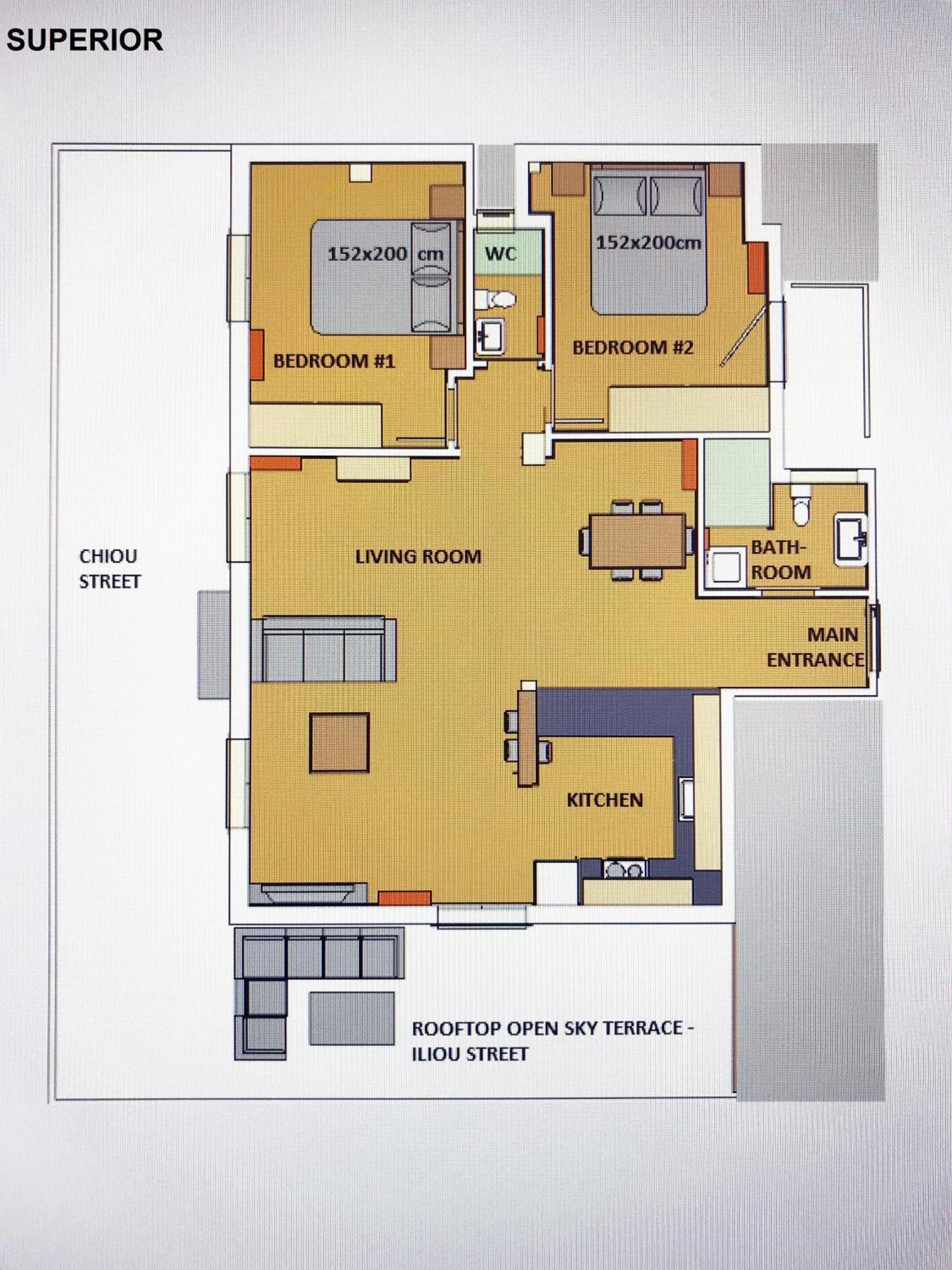 Sunkissed Rooftop Apartments Афины Экстерьер фото