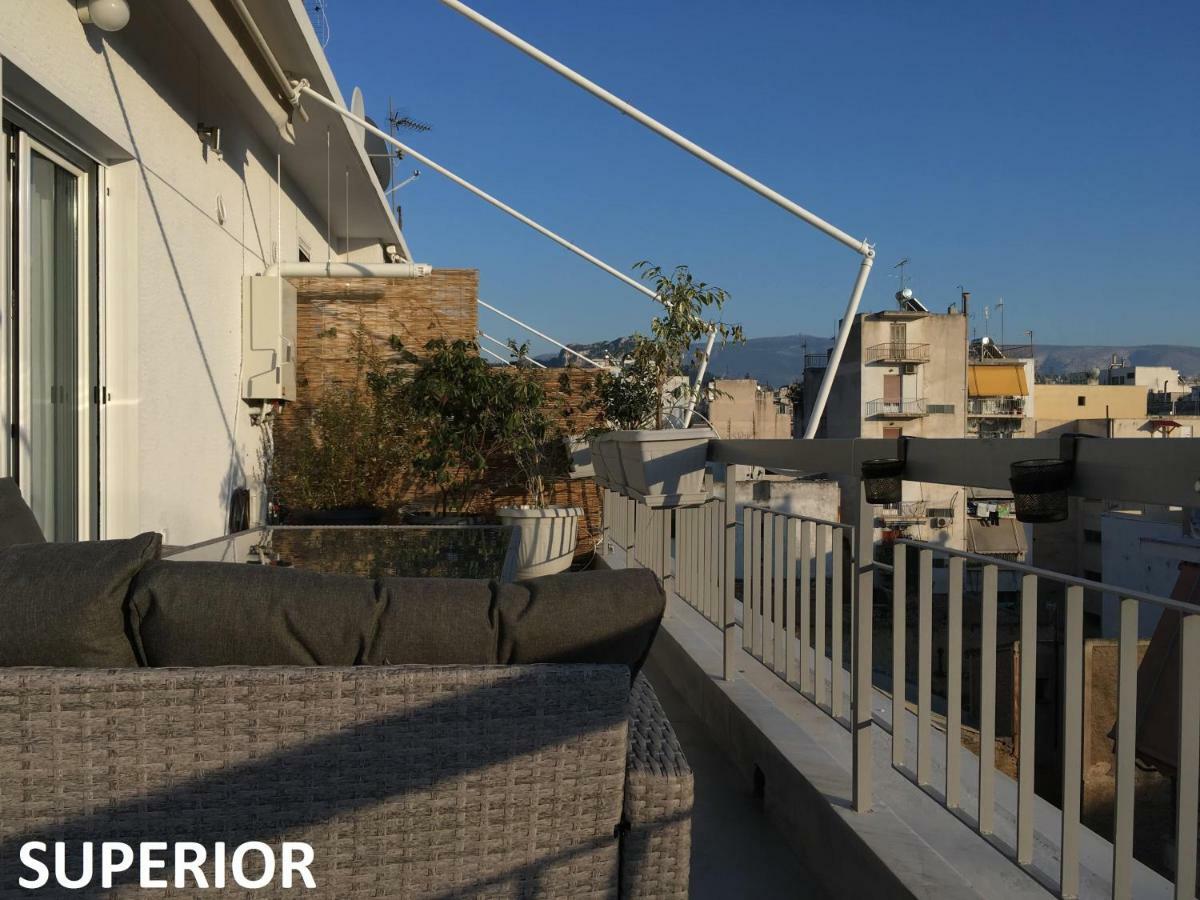 Sunkissed Rooftop Apartments Афины Экстерьер фото