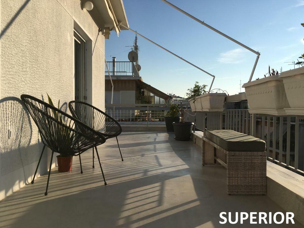 Sunkissed Rooftop Apartments Афины Экстерьер фото