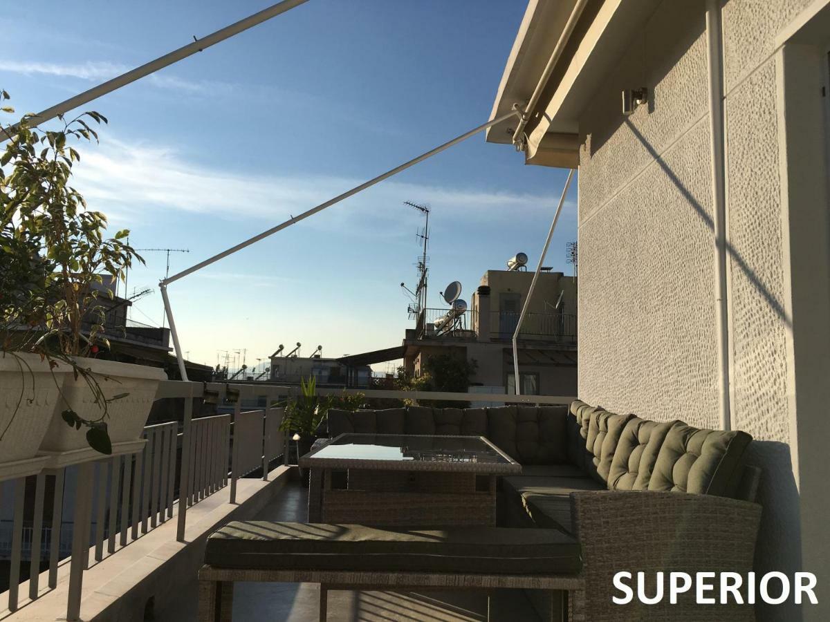 Sunkissed Rooftop Apartments Афины Экстерьер фото